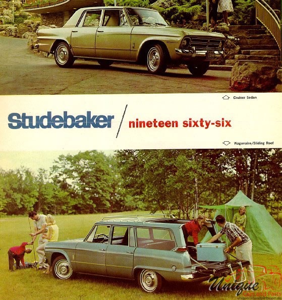 1966 Studebaker Ninteen Sixty Six Brochure Page 1